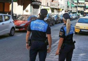 Detenido tras una persecución en moto en Leganés un hombre que portaba 550 gramos de marihuana y un cuchillo