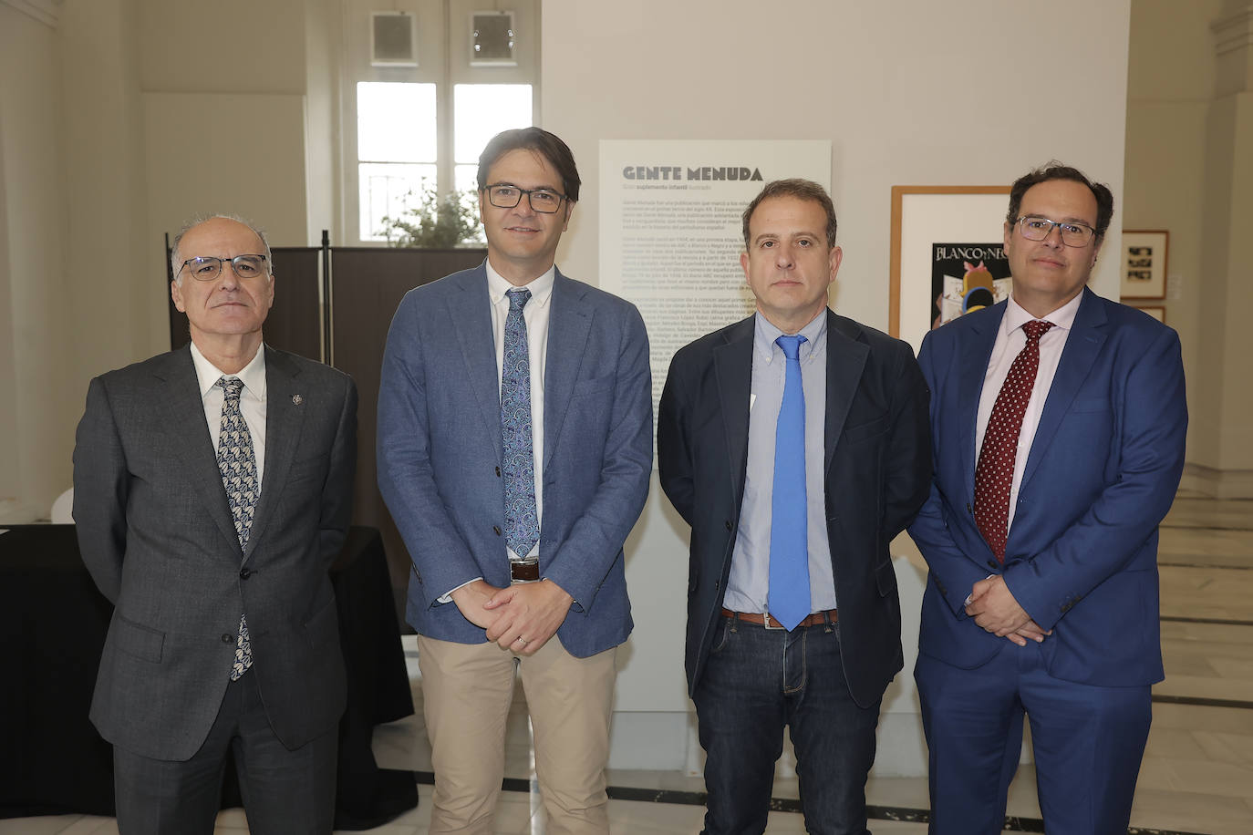  Rafael Marín, Javier Rojas, Rafael Carlos Serrano y José Antonio Durán