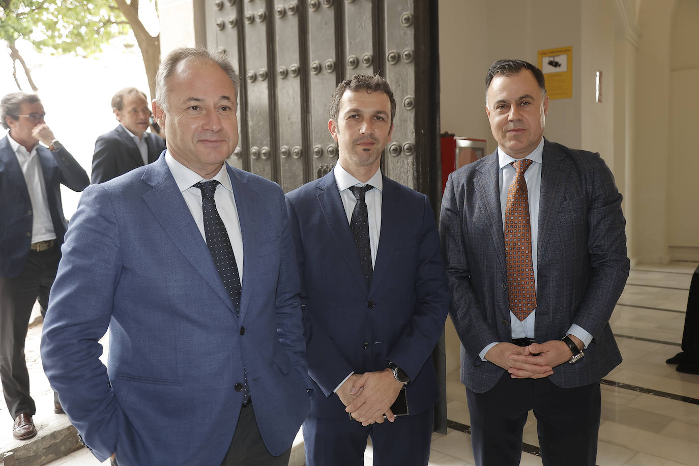  Ignacio Martín, Luis Vidal y José Miguel Novillo