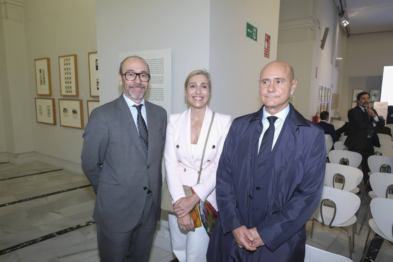 Roberto Gallardo, Elena Crespo y Juan Jesús García de Pablo