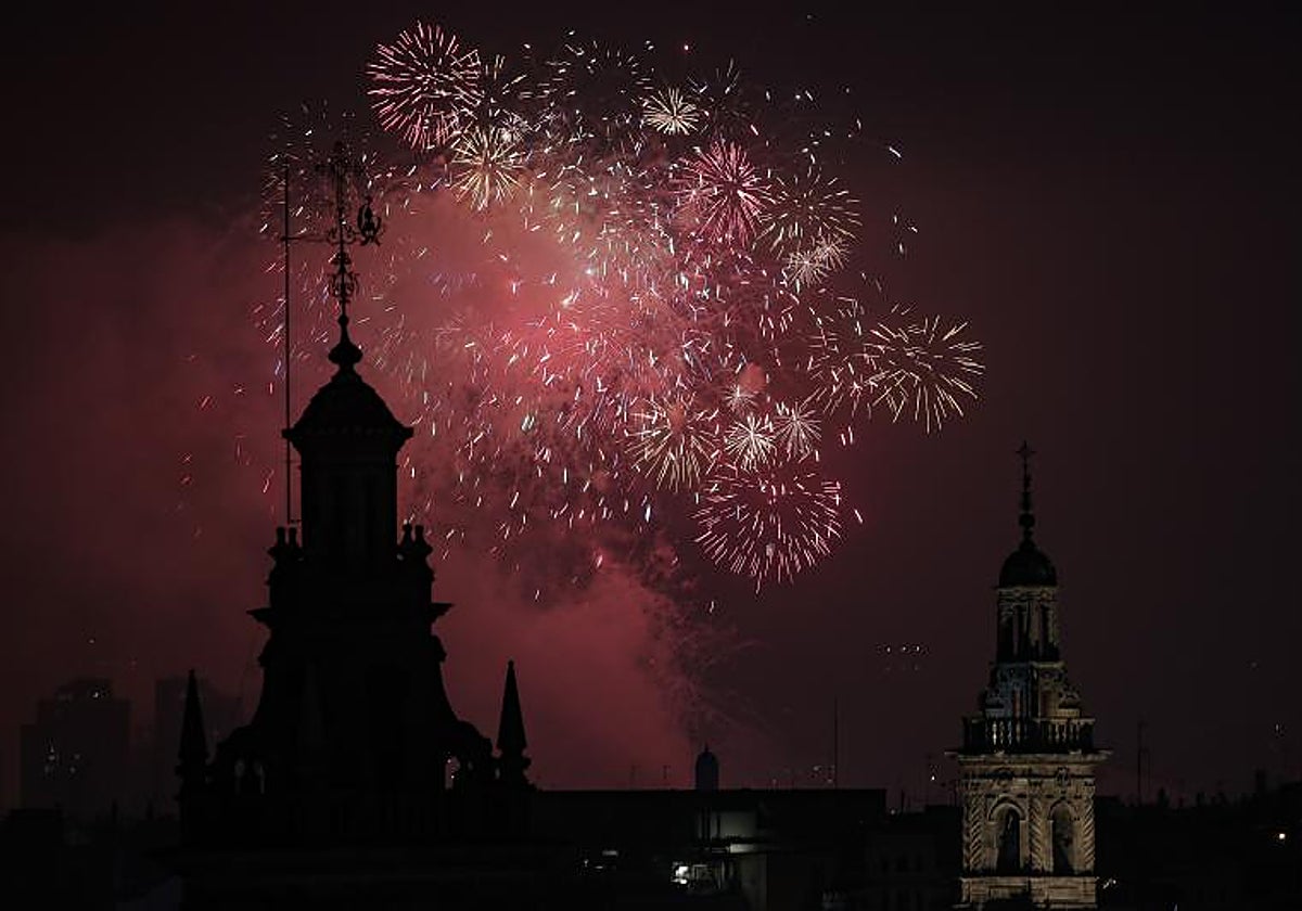 Imagen de archivo de la Nit del Foc de las Fallas de Valencia