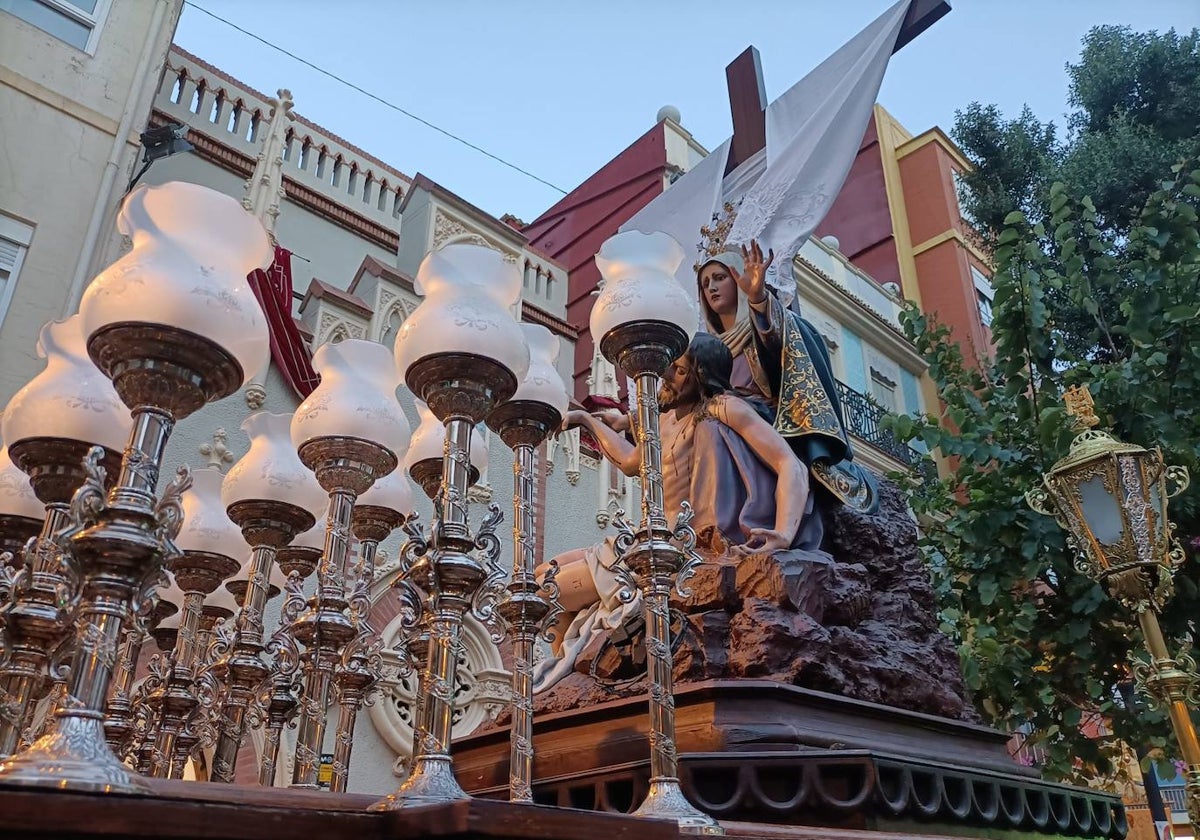 Imagen de la Virgen Santísima de las Angustias del Cabanyal