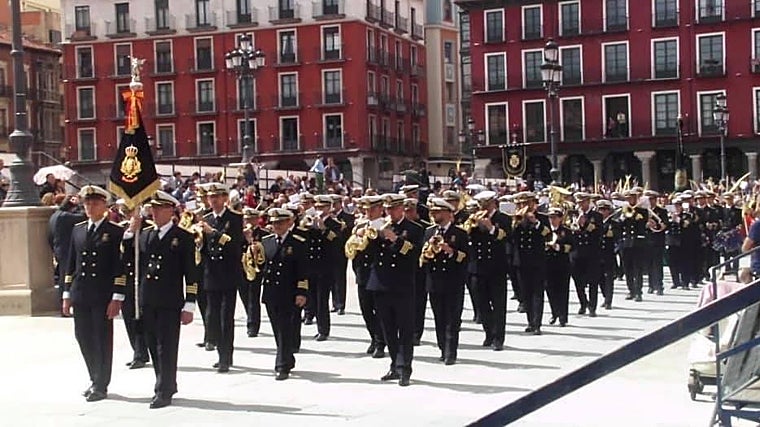 'Pureza', en la Plaza Mayor de Valladolid