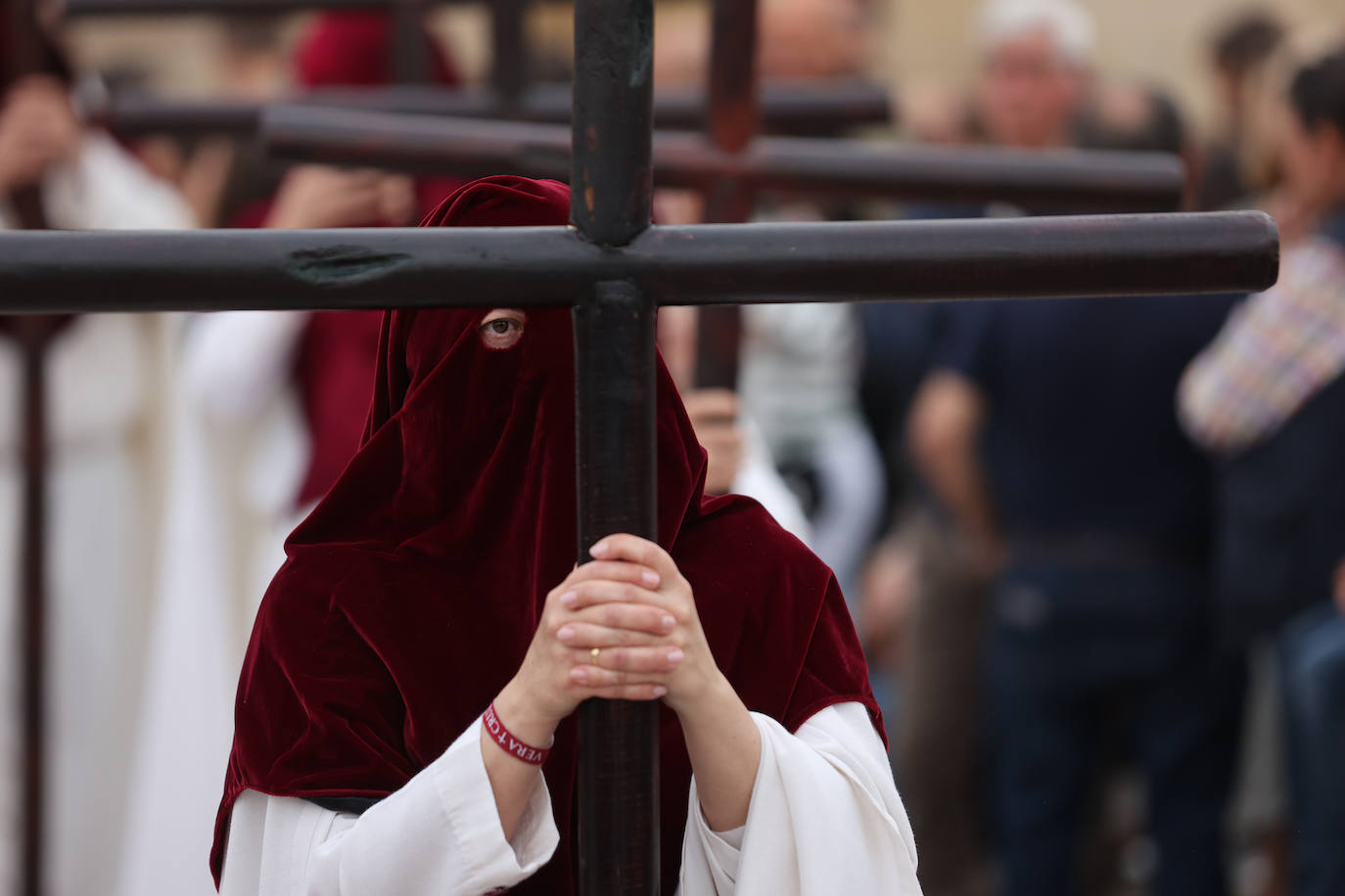 Las imágenes de la hermandad de la Vera-Cruz de la Semana Santa de Córdoba 2024