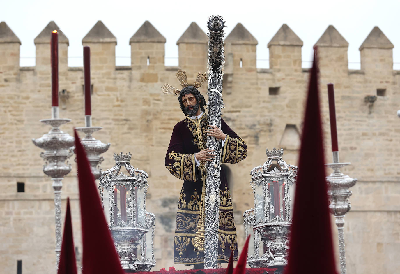 Las imágenes de la hermandad de la Vera-Cruz de la Semana Santa de Córdoba 2024