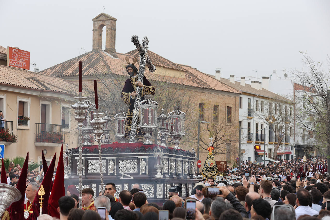 Las imágenes de la hermandad de la Vera-Cruz de la Semana Santa de Córdoba 2024