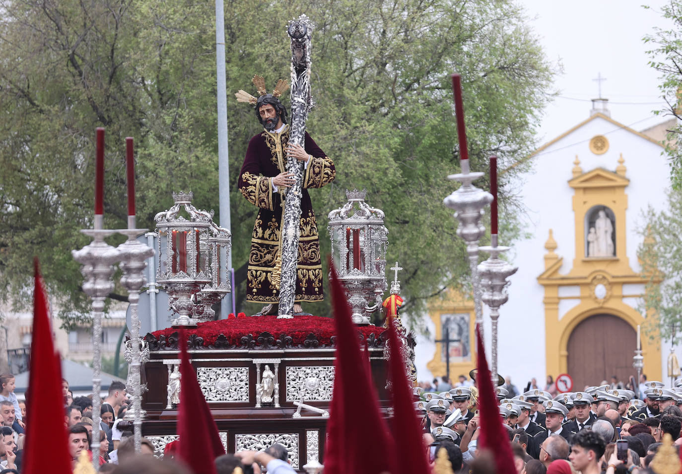 Las imágenes de la hermandad de la Vera-Cruz de la Semana Santa de Córdoba 2024