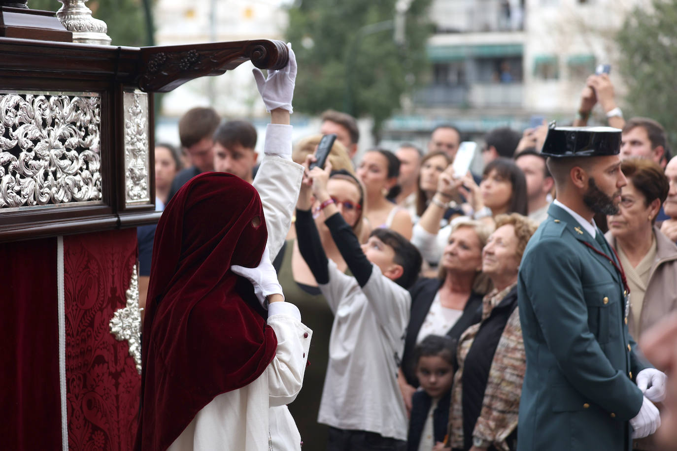 Las imágenes de la hermandad de la Vera-Cruz de la Semana Santa de Córdoba 2024