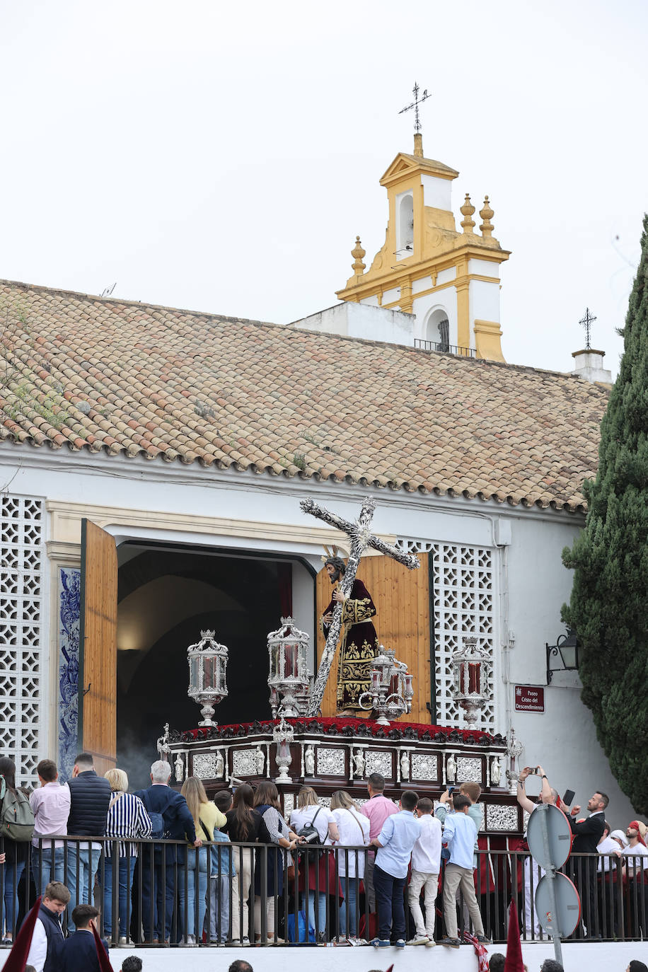 Las imágenes de la hermandad de la Vera-Cruz de la Semana Santa de Córdoba 2024