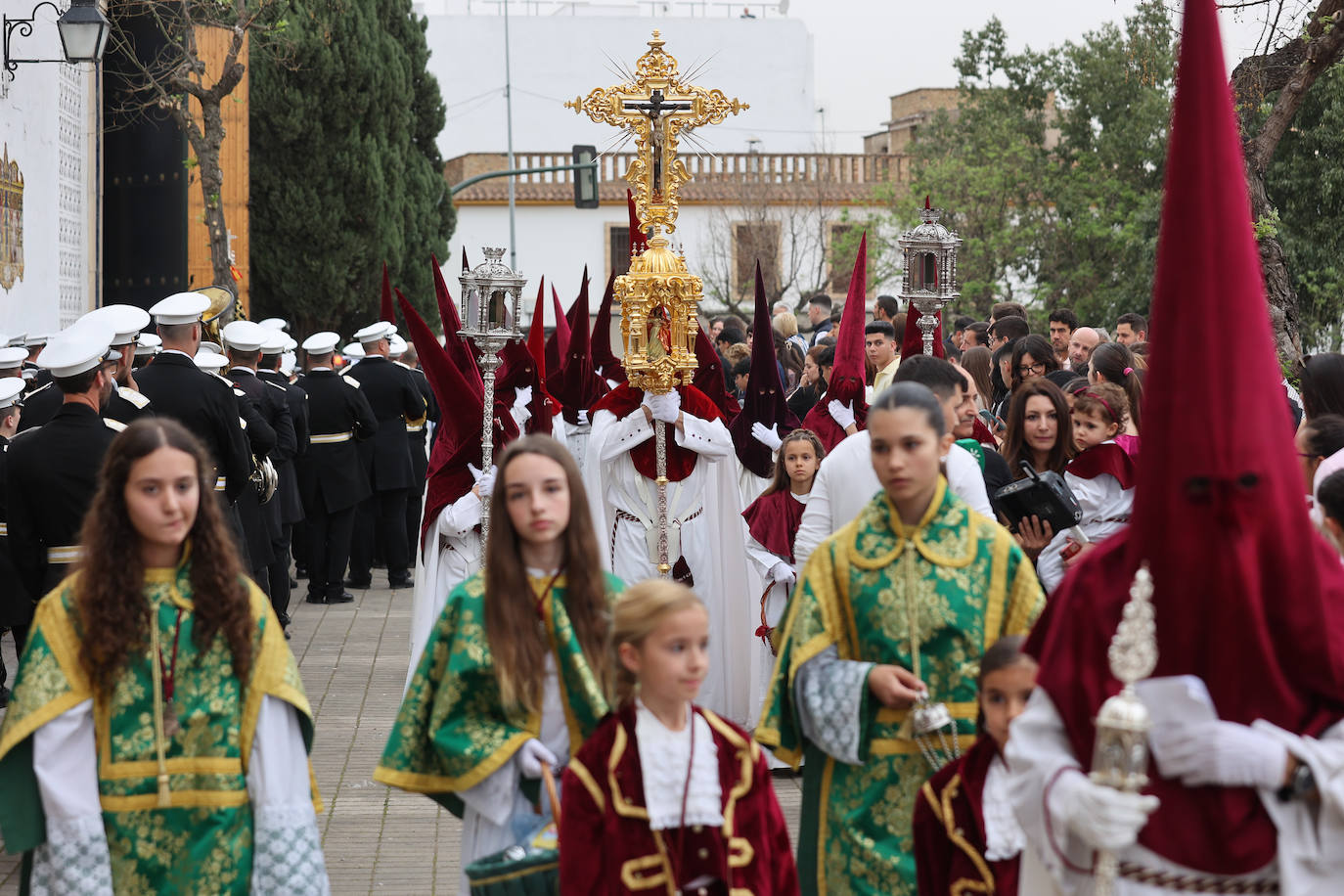 Las imágenes de la hermandad de la Vera-Cruz de la Semana Santa de Córdoba 2024