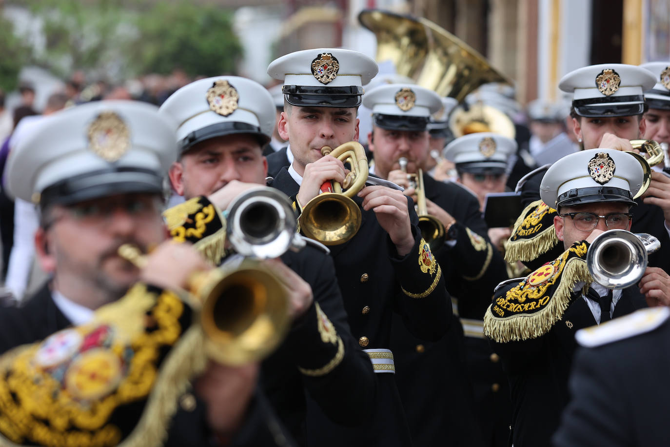 Las imágenes de la hermandad de la Vera-Cruz de la Semana Santa de Córdoba 2024