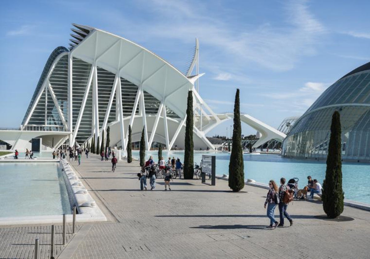 Imagen de archivo tomada en la Ciudad de las Artes y las Ciencias