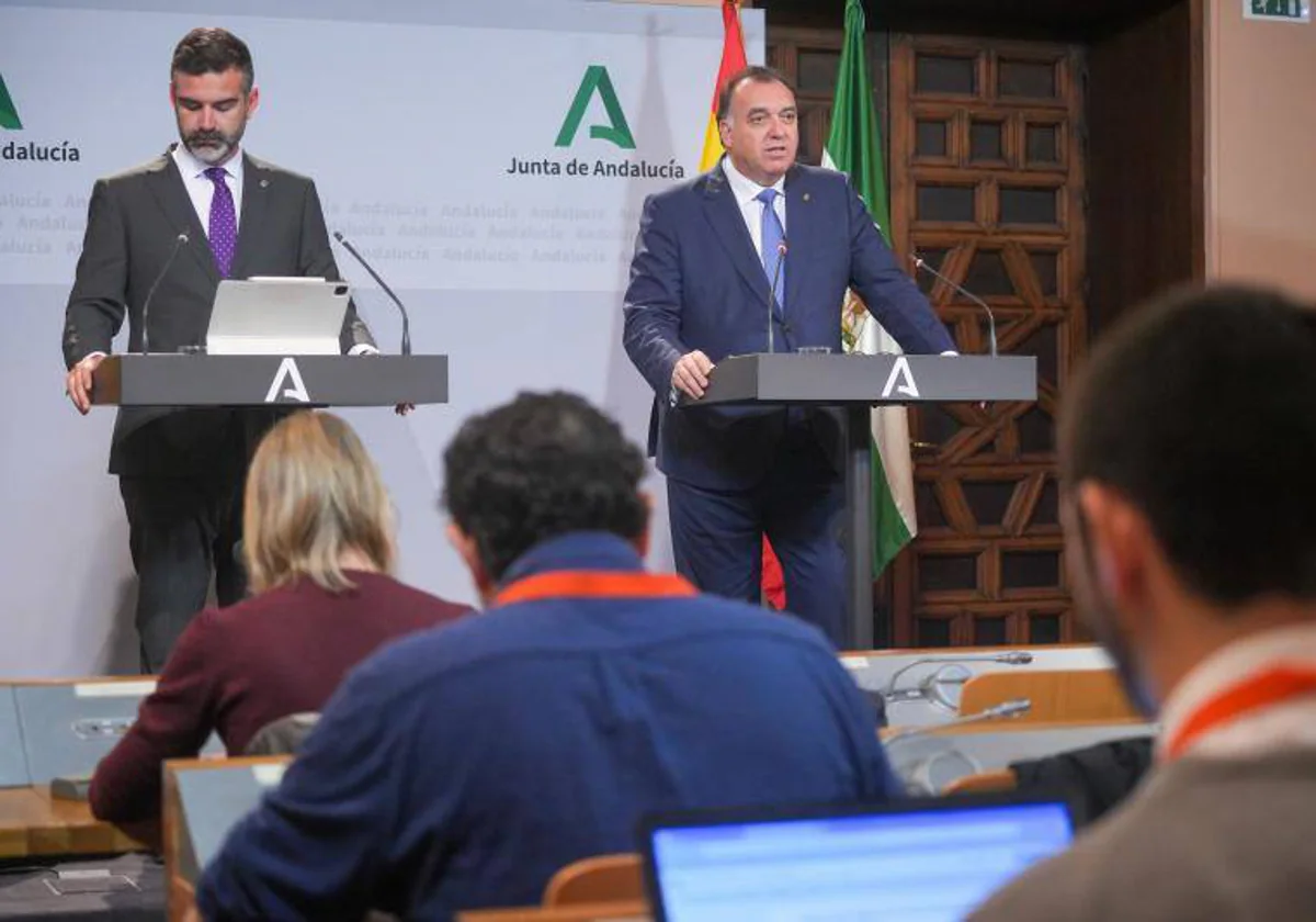 Rueda de prensa tras el Consejo de Gobierno