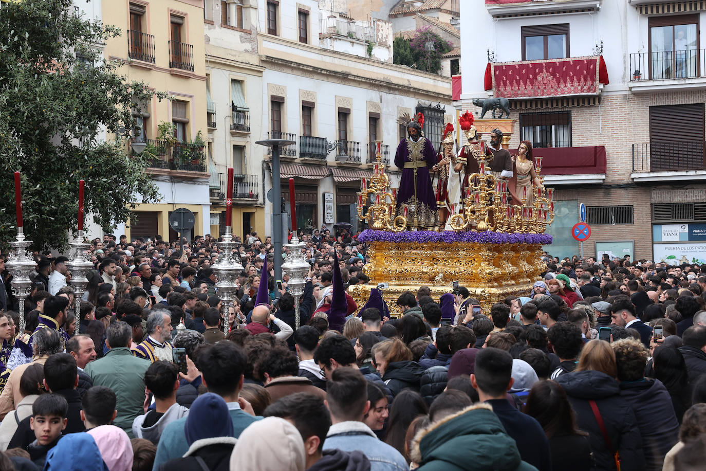 Las imágenes de la hermandad de la Sangre de la Semana Santa de Córdoba 2024