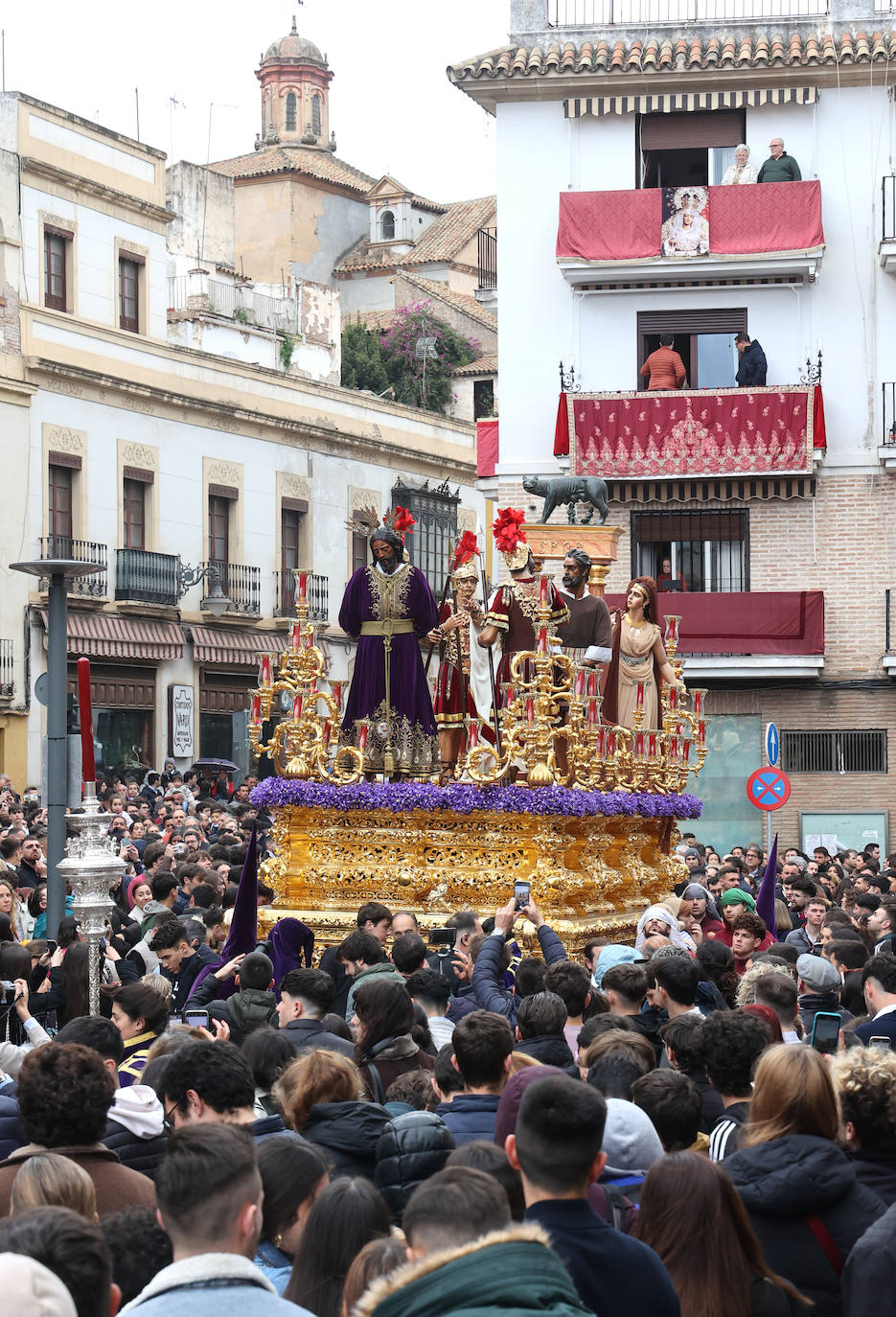 Las imágenes de la hermandad de la Sangre de la Semana Santa de Córdoba 2024