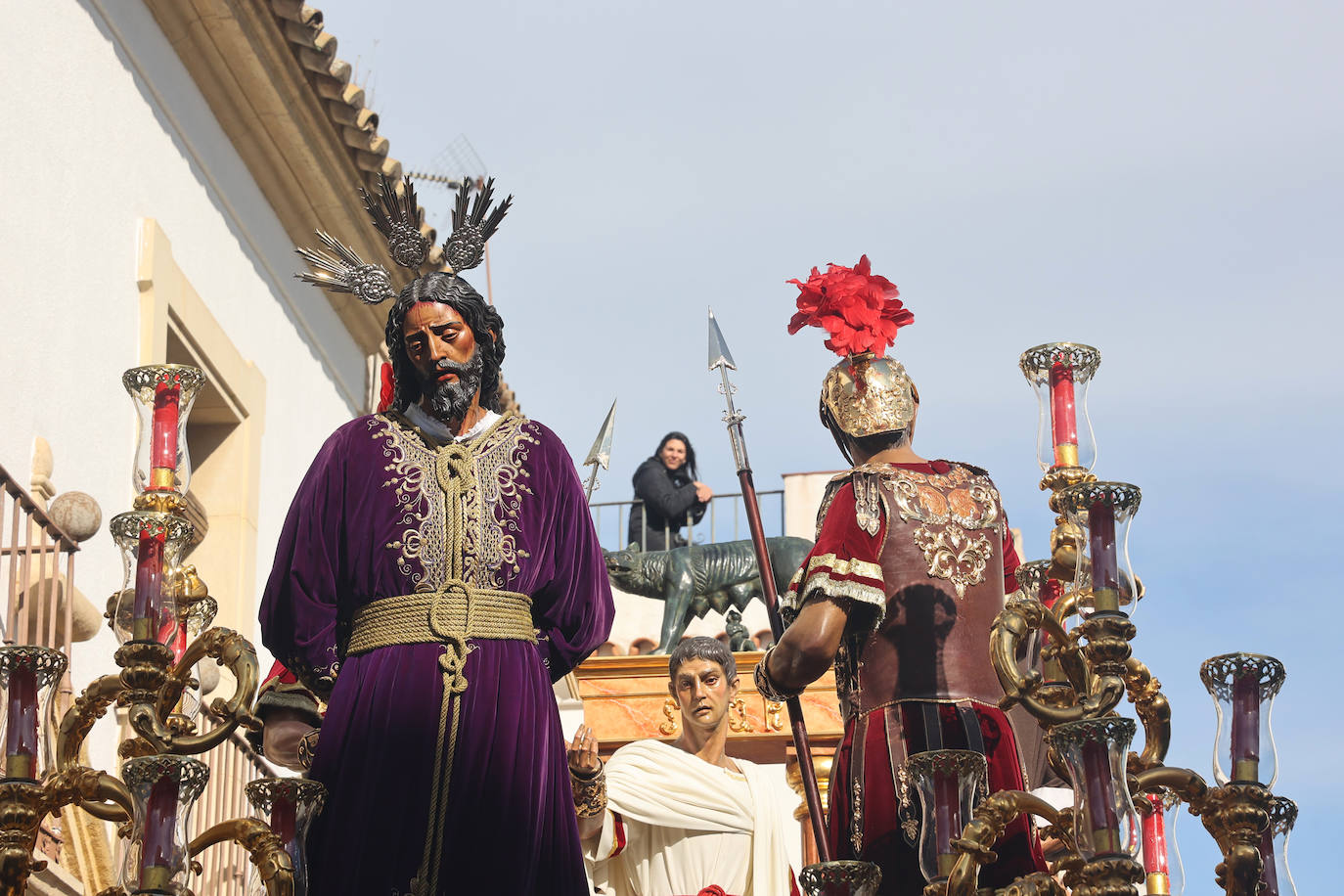 Las imágenes de la hermandad de la Sangre de la Semana Santa de Córdoba 2024