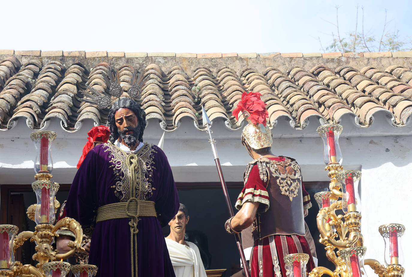Las imágenes de la hermandad de la Sangre de la Semana Santa de Córdoba 2024