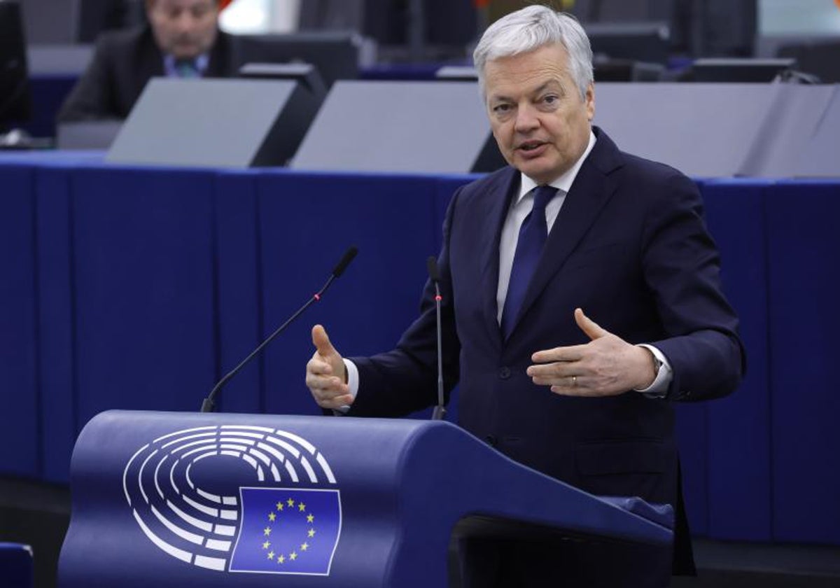 El comisario europeo de Justicia, Didier Reynders