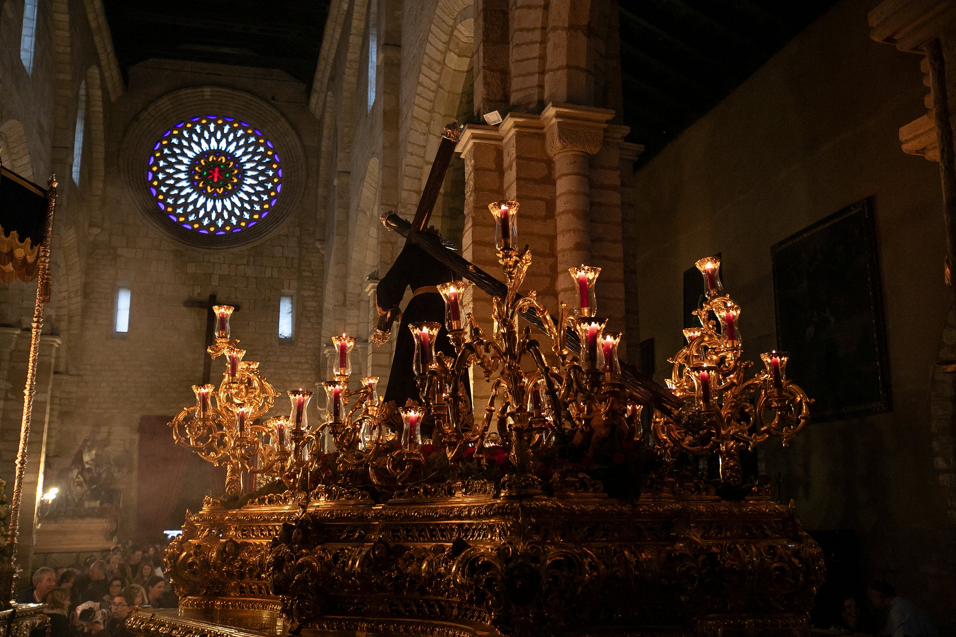 Las imágenes del a hermandad del Calvario del a Semana Santa de Córdoba 2024