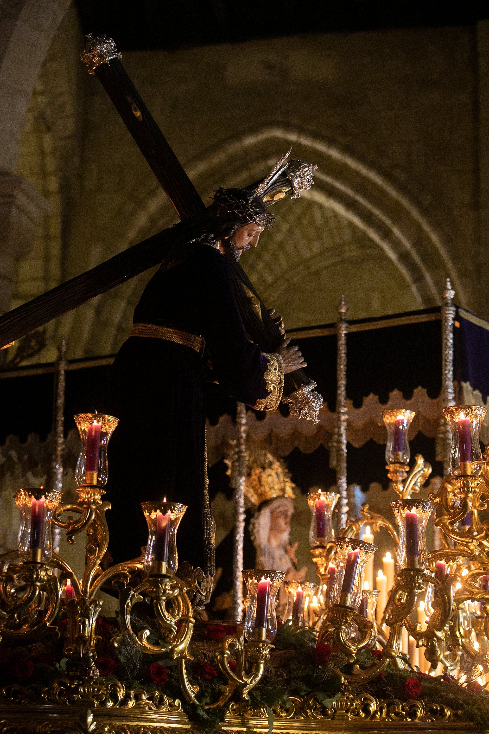 Las imágenes del a hermandad del Calvario del a Semana Santa de Córdoba 2024