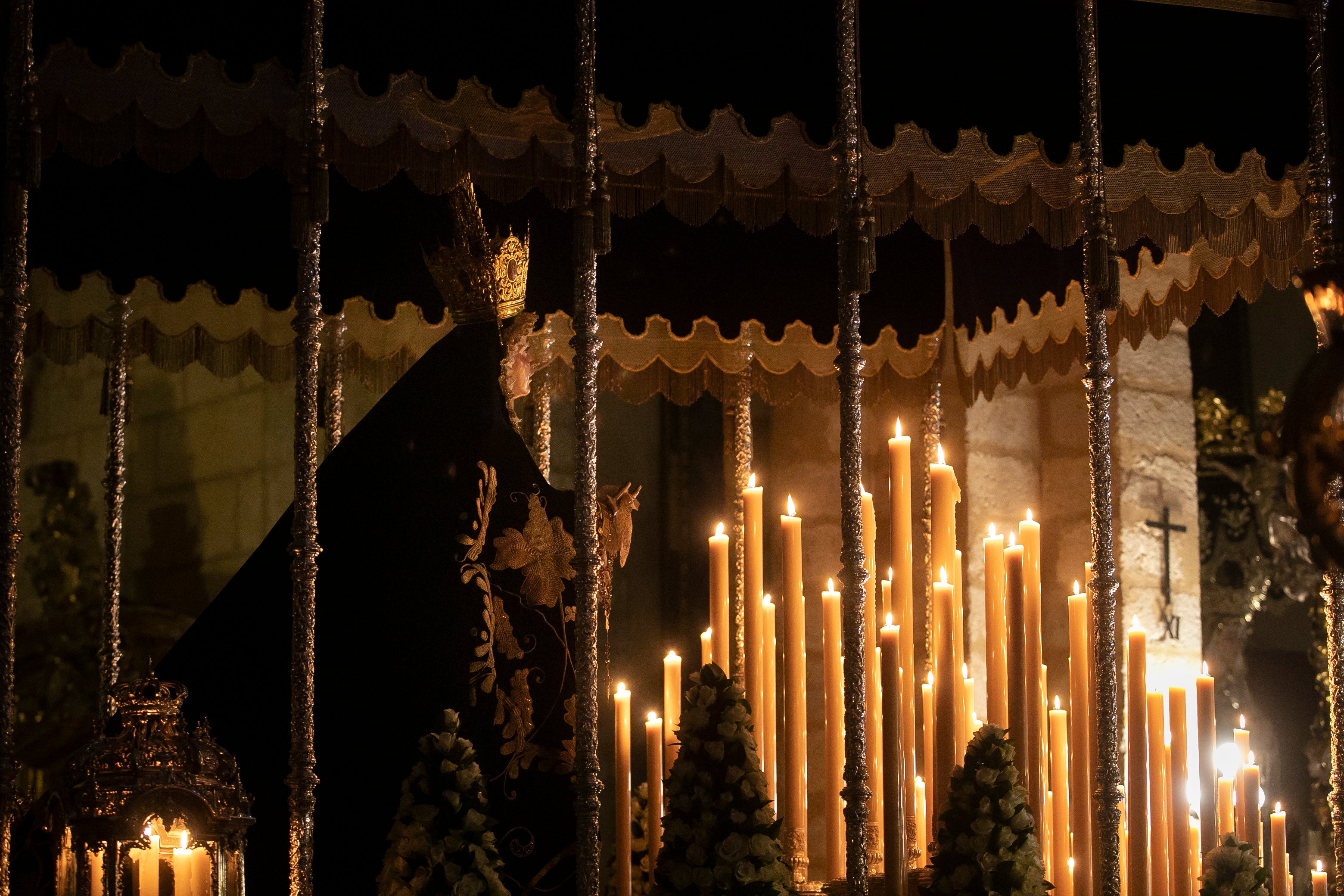 Las imágenes del a hermandad del Calvario del a Semana Santa de Córdoba 2024