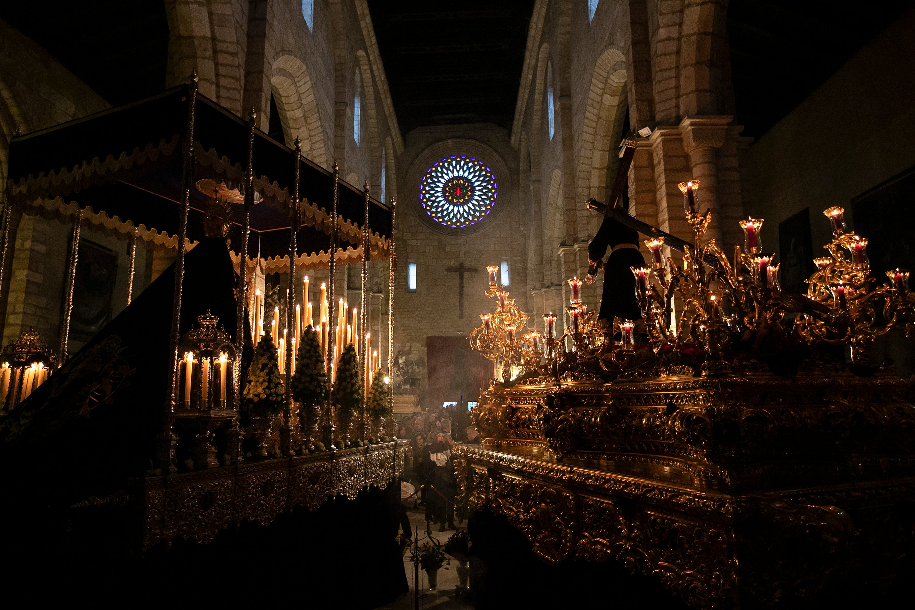 Las imágenes del a hermandad del Calvario del a Semana Santa de Córdoba 2024