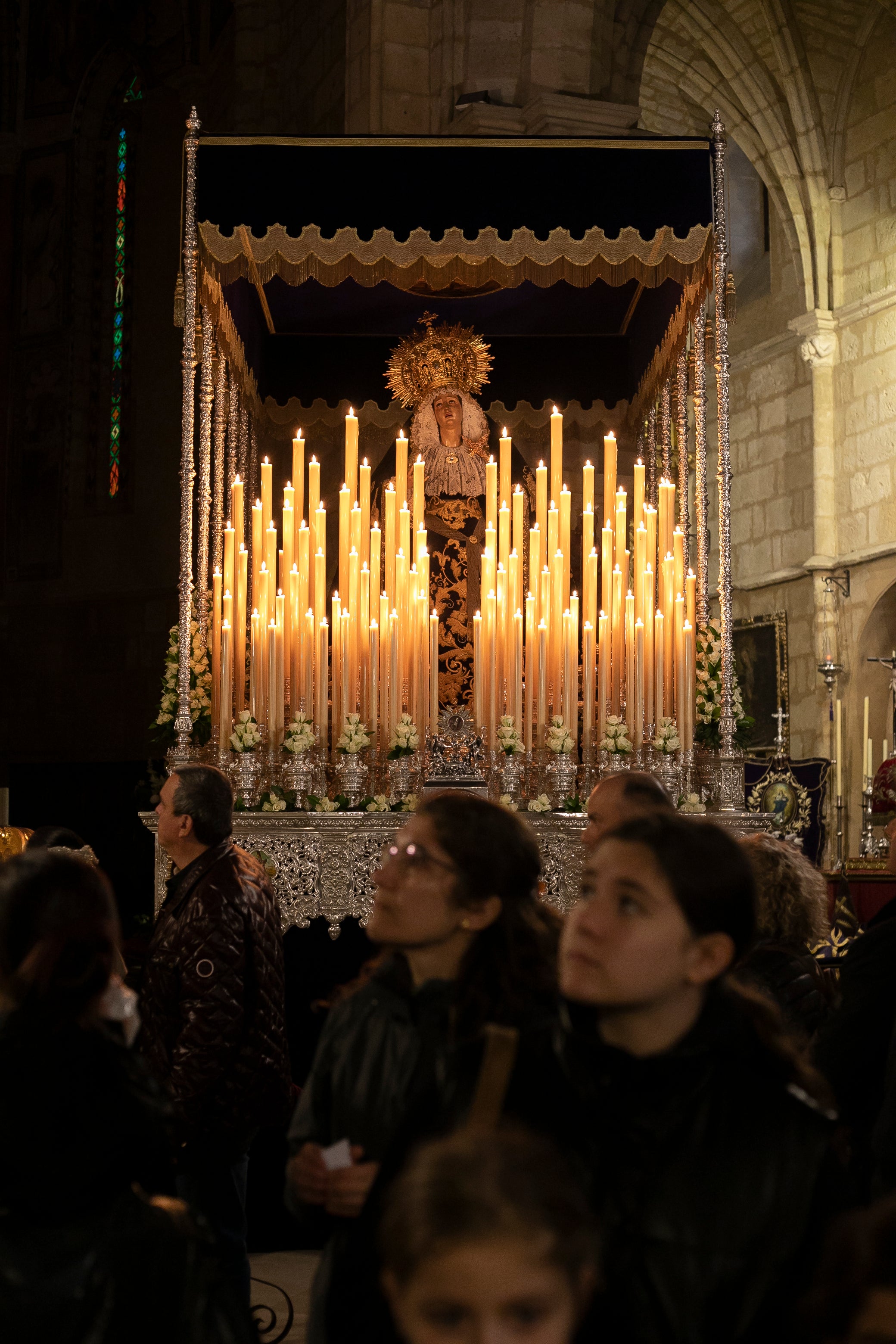 Las imágenes del a hermandad del Calvario del a Semana Santa de Córdoba 2024