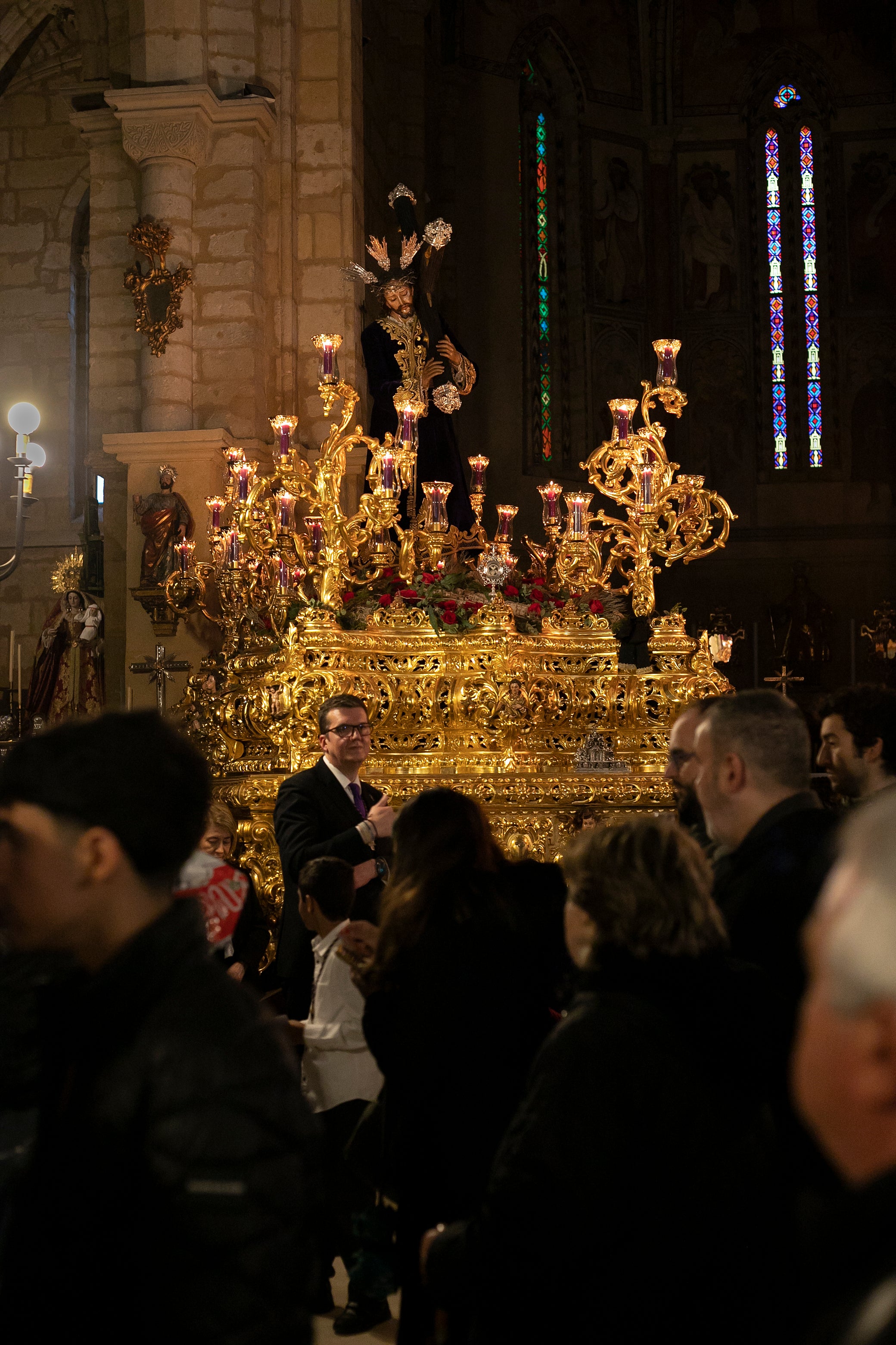 Las imágenes del a hermandad del Calvario del a Semana Santa de Córdoba 2024