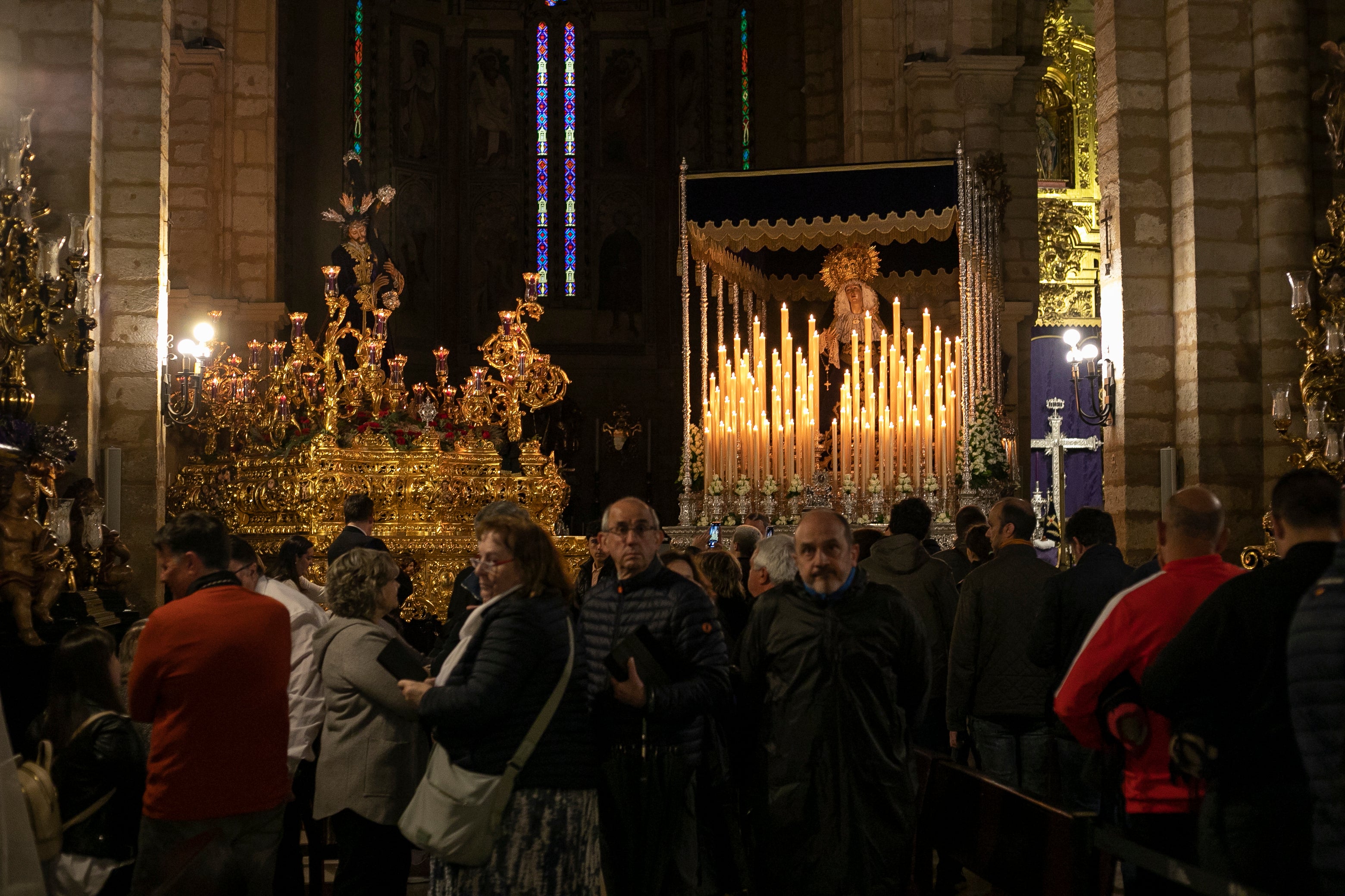 Las imágenes del a hermandad del Calvario del a Semana Santa de Córdoba 2024