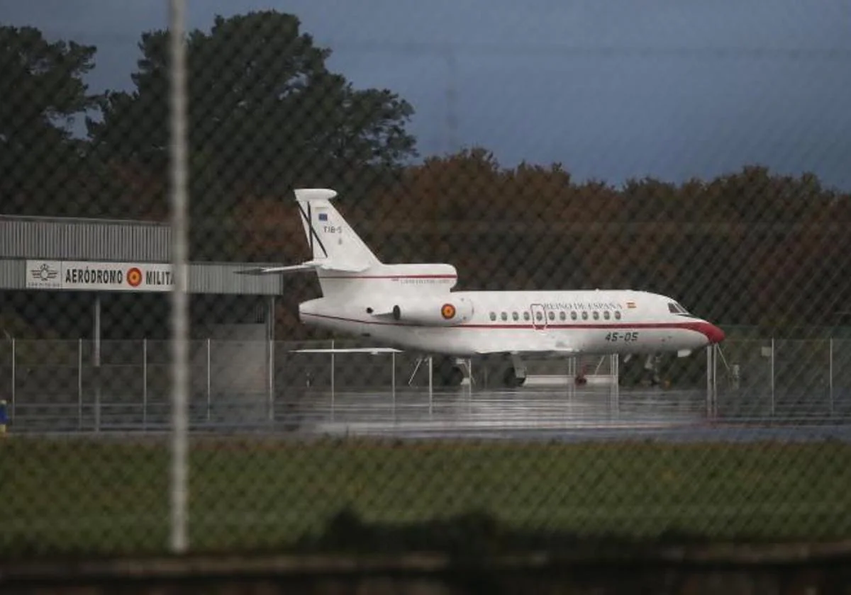 Imagen de archivo del Falcon, el avión del presidente del Gobierno