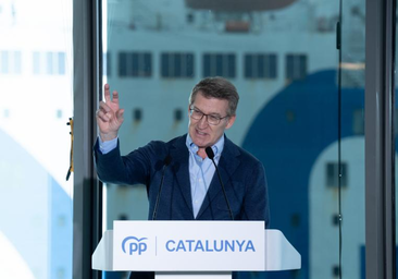 Feijóo pide concentrar el voto en el PP para batir al tándem que forman el PSC y el independentismo