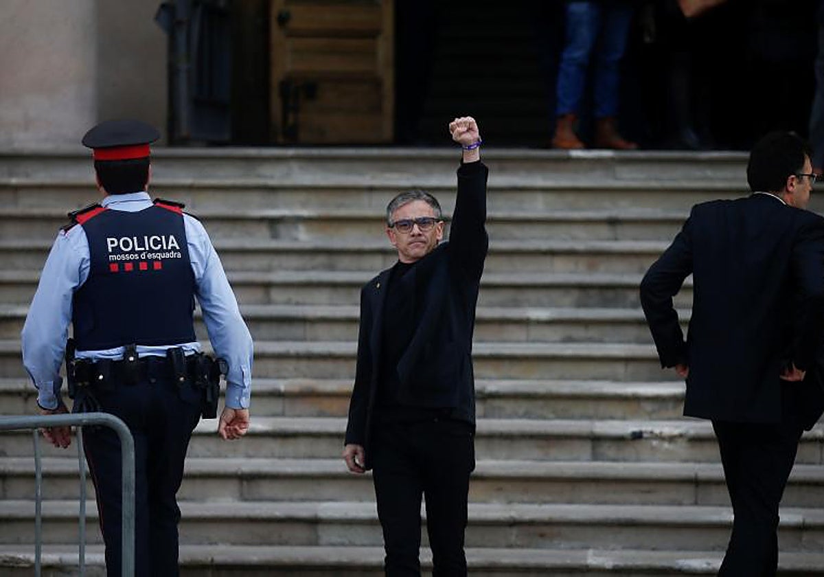 Jové, a su llegada al TSJC para declarar