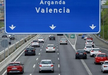 Imagen de archivo de la salida de Madrid por la A-3 en dirección Valencia