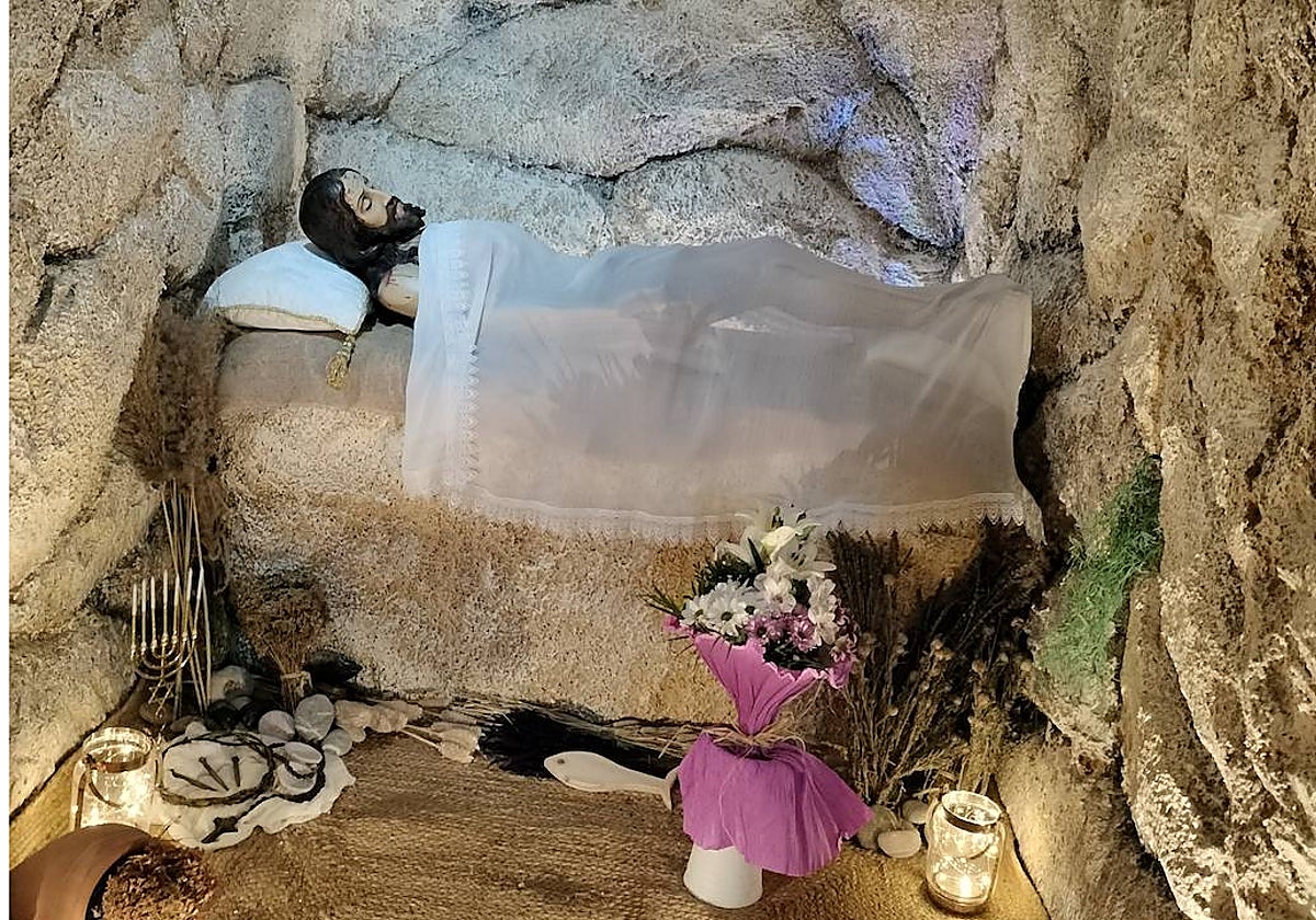 Imagen del Cristo Yacente