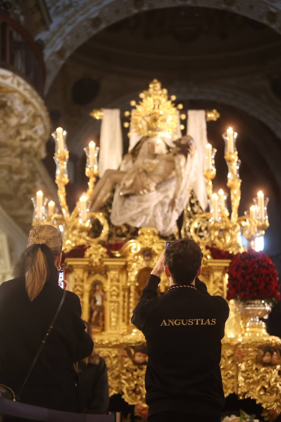 Las imágenes de la hermandad de las Angustias de la Semana Santa de Córdoba 2024