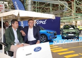 Mazón resalta que la fabricación de un nuevo vehículo en Ford Almussafes «consolida el ecosistema de la automoción» valenciano