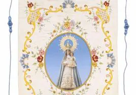 Restaurado el estandarte de Nuestra Señora de los Remedios de Horcajada de la Torre (Cuenca)