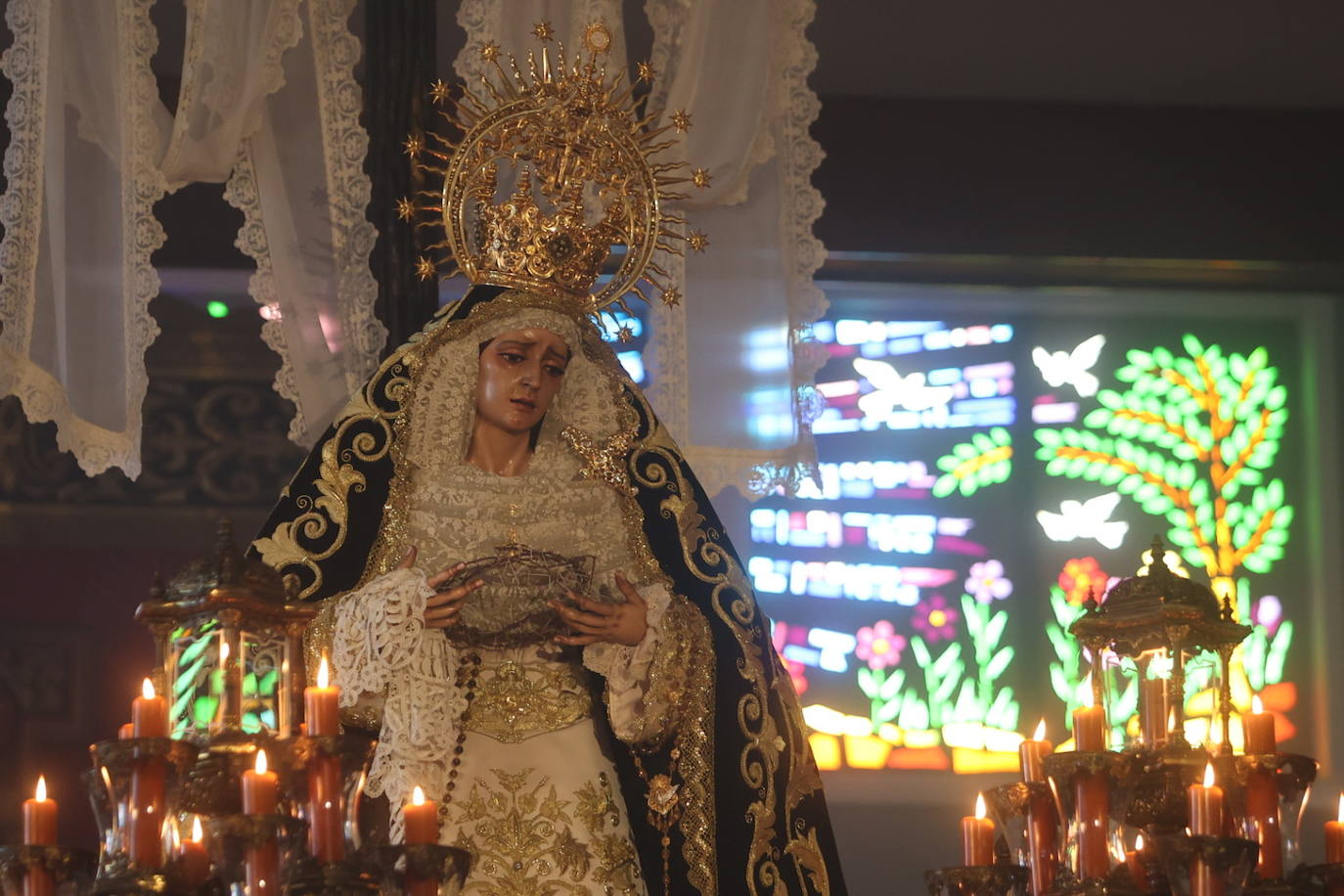 Las imágenes de la hermandad de la Soledad de la Semana Santa de Córdoba 2024
