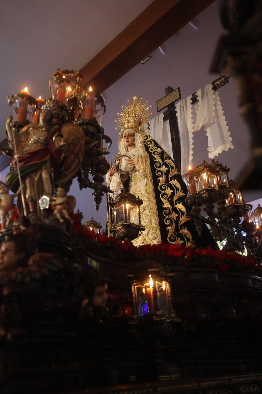 Las imágenes de la hermandad de la Soledad de la Semana Santa de Córdoba 2024