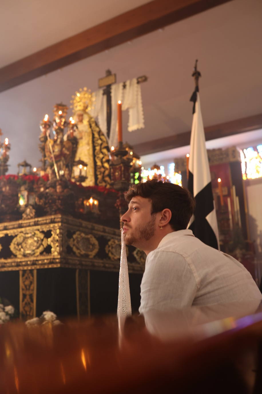 Las imágenes de la hermandad de la Soledad de la Semana Santa de Córdoba 2024