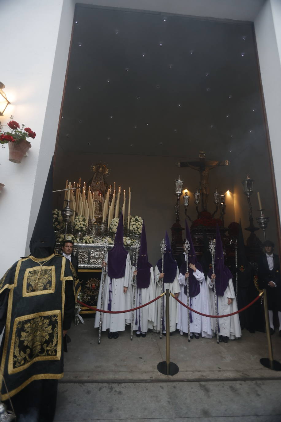 Las imágenes de la hermandad de los Dolores de la Semana Santa de Córdoba 2024