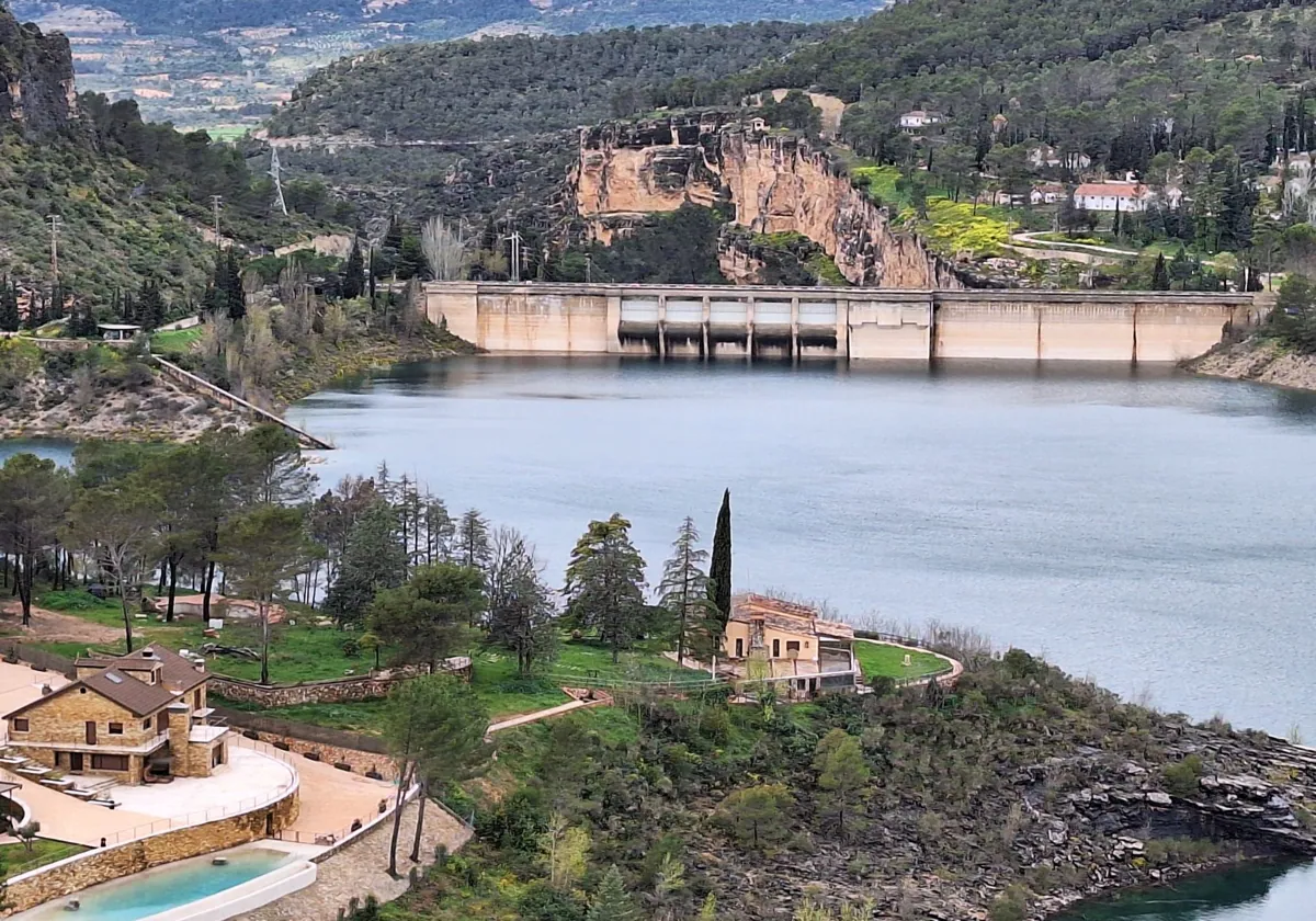 Imagen actual de los embalses de la cabecera del Tajo