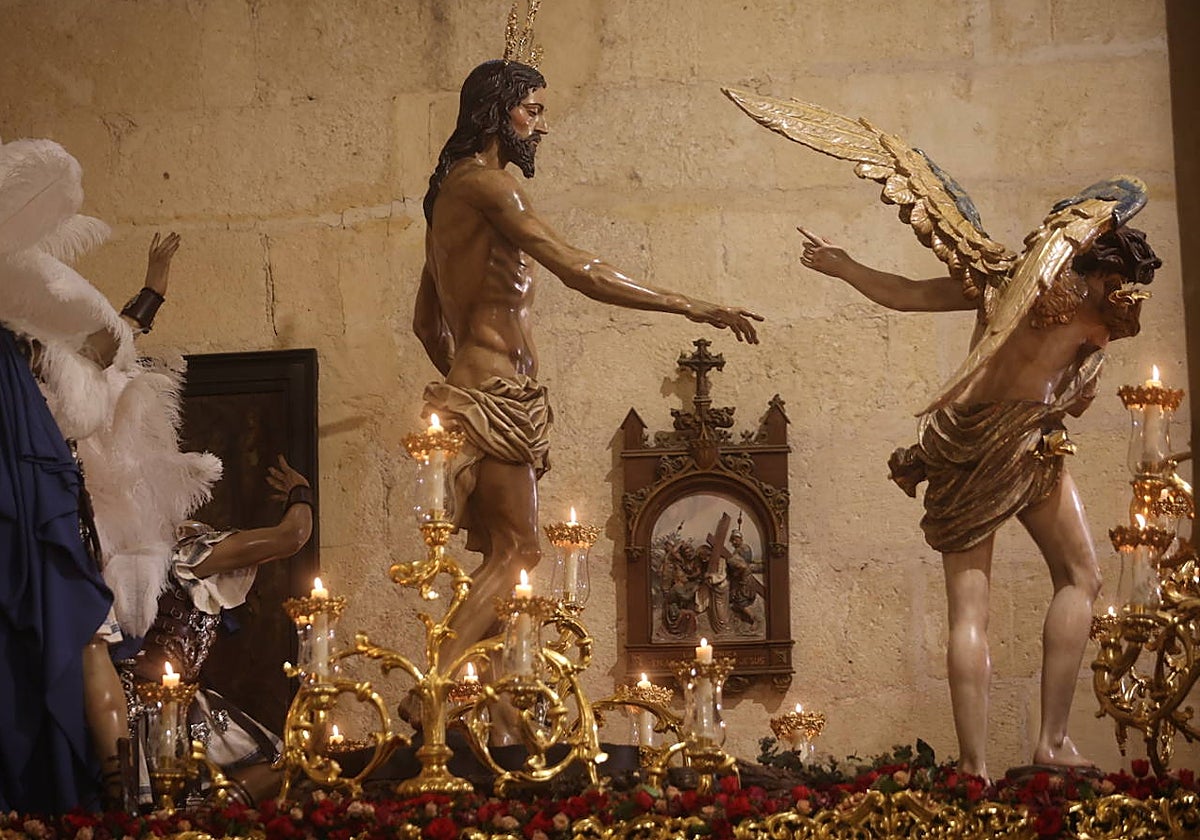 El Señor Resucitado, en la iglesia de Santa Marina