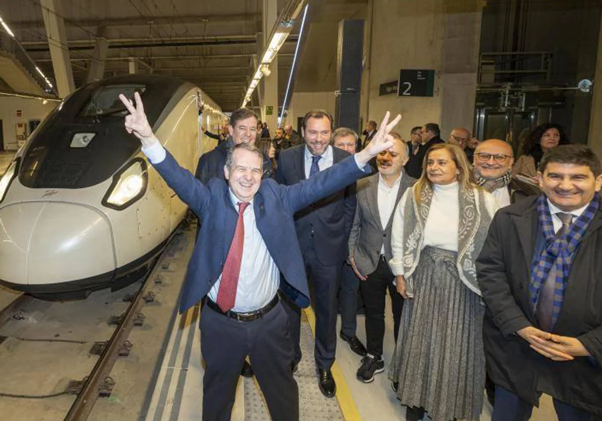 Abel Caballero, Óscar Puente y José Ramón G. Besteiro, el 5 de enero en Vigo