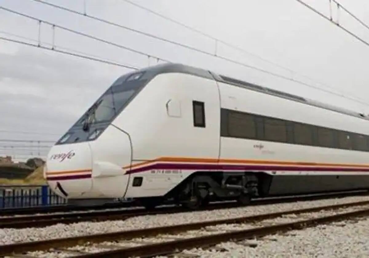 Uno de los trenes Cercanías que pasan por esa línea
