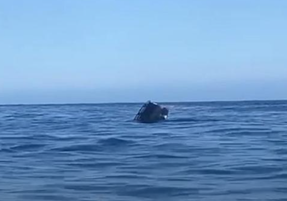 Un coche cae del ferry La Gomera-Tenerife y se hunde en el mar