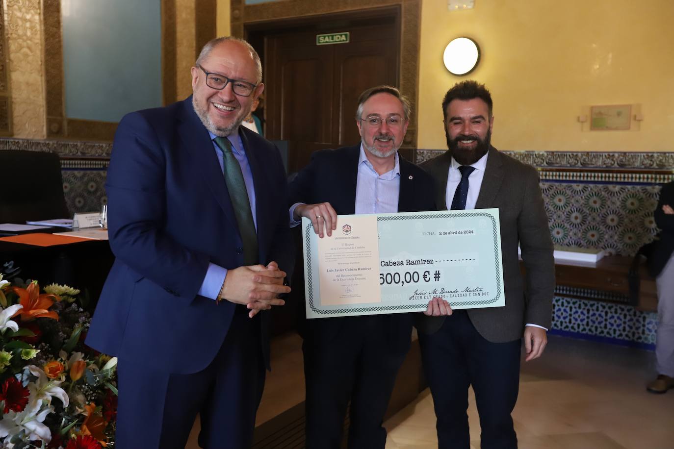 Las imágenes del reconocimiento de la Universidad de Córdoba a los mejores profesores