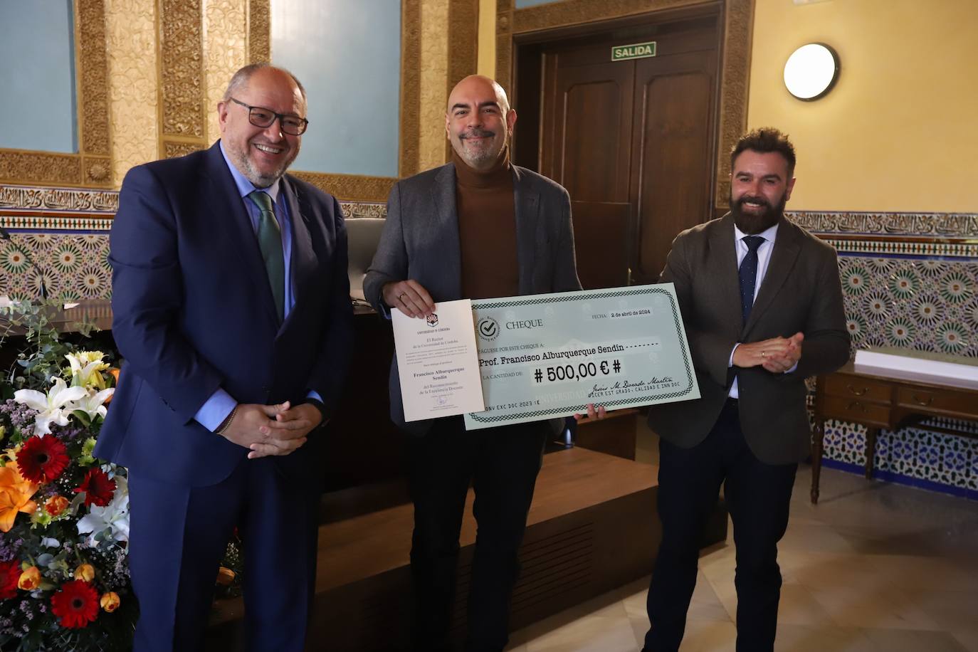 Las imágenes del reconocimiento de la Universidad de Córdoba a los mejores profesores