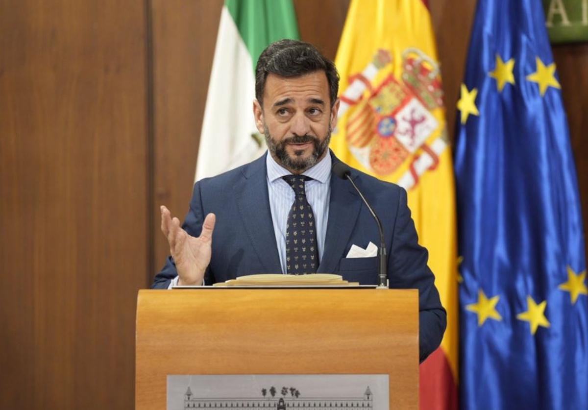 Cardenete, durante la toma de posesión de este miércoles