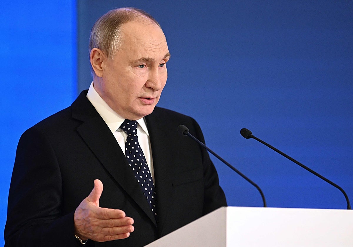 El presidente de Rusia, Vladimir Putin